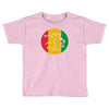 rasta lion head reggae dub step music dance Toddler T-shirt