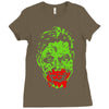 ask me about my zombie disguise! Ladies Fitted T-Shirt