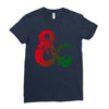 dungeons dragons logo Ladies Fitted T-Shirt