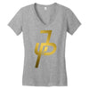 jake paul gold Women's V-Neck T-Shirt