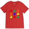 color ful V-Neck Tee