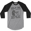 help me stack overflow youre myo nly hope 3/4 Sleeve Shirt