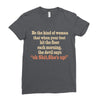 devil Ladies Fitted T-Shirt