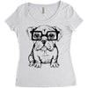 nerd Women's Triblend Scoop T-shirt