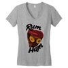 rum ham Women's V-Neck T-Shirt