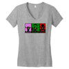 triforce legend of zelda, ideal gift or birthday present. Women's V-Neck T-Shirt