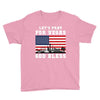 Lets Pray For Vegas, God Bless Youth Tee