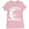 i black out solar ec;ipse Ladies Fitted T-Shirt