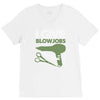 i give blowjobs V-Neck Tee