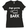 the janoskians dogs gonna bark Ladies Fitted T-Shirt