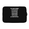 12 days of nursing Laptop sleeve