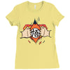 angry Ladies Fitted T-Shirt