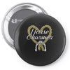 horse charmer Pin-back button