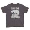 save the chubby unicorns (2) Youth Tee