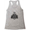 keep well lubricated sleep with a mechanic Racerback Tank