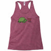 normal ass turtle Racerback Tank