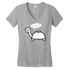 mine turtle Women's V-Neck T-Shirt