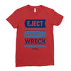 eject yourself Ladies Fitted T-Shirt