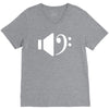 bass speaker V-Neck Tee