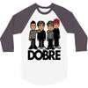 dobre twins dobre brother 3/4 Sleeve Shirt