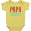 call me papa Baby Onesie