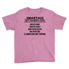 Smartass September Girl Youth Tee