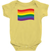 Rainbow Flag Baby Onesie