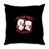 pillow fight, featherweight division Throw Pillow