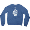 Flipping Someone Off Crewneck Sweatshirt