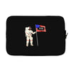 Astronaut Celebrating Independence  Day at 1776 Laptop sleeve
