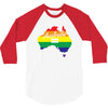 Vote Yes-Australia Marriage Equality 3/4 Sleeve Shirt