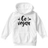 go vegan 2 Youth Hoodie