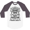 Vintage 1981 3/4 Sleeve Shirt