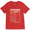 January Girl Facts Capricorn V-Neck Tee