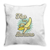 top banana Throw Pillow