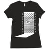 i warned you Ladies Fitted T-Shirt
