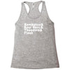 afrika bambaataa Racerback Tank