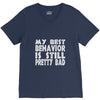 best behavior girls V-Neck Tee