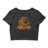 danger angry bear Crop Top
