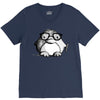 nerd penguin V-Neck Tee