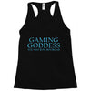 gaming goddess you may bow before me Racerback Tank