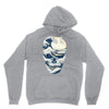 the great wave off skull Unisex Hoodie