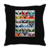 vw camper van fronts, ideal gift or birthday present Throw Pillow