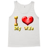 i heart my wife Tank Top