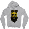 hipster skull Zipper Hoodie