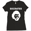 socrates brazil 70s football world cup legend retro Ladies Fitted T-Shirt