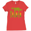 dj volume,funny Ladies Fitted T-Shirt