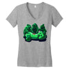 creeper squad Women's V-Neck T-Shirt