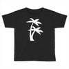 palm tree sticker vinyl decal tropical island beach ocean wall car win Toddler T-shirt