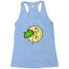 moon invaders Racerback Tank